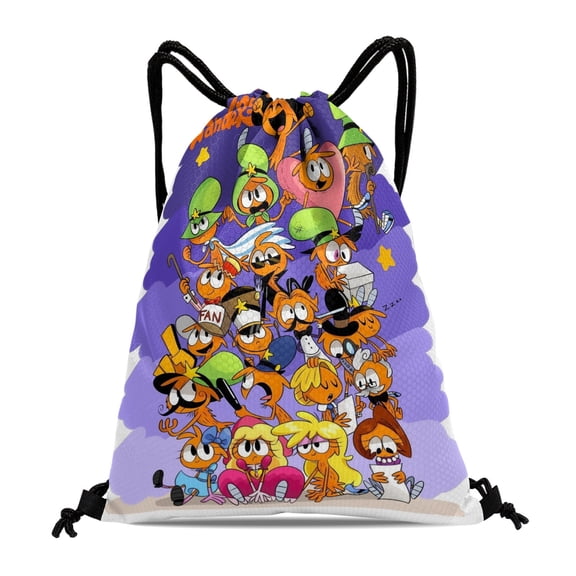 FSMYJJZY Wander Over Yonder Drawstring Tote Bag 11.8"x15.7" Backpack Party Favor Bags Machine Washable & Reusable