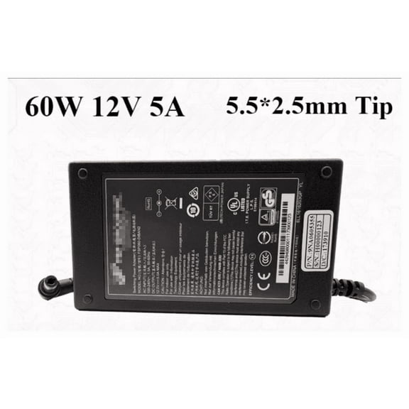 12V 5A 60W Charger FSP060-DIBAN2 Screw Lock Adapter DC Power Supply