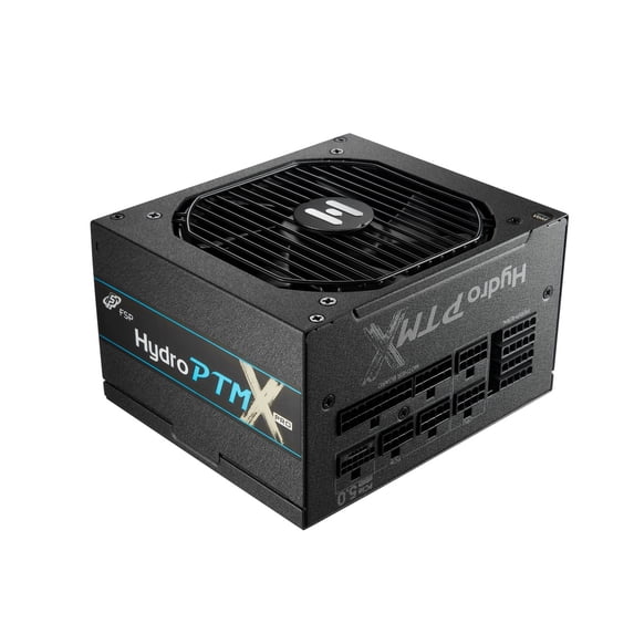 FSP Hydro PTM X PRO 1000W 80 Plus Platinum Full Modular ATX 3.0 PCIe Gen 5. W/ 12VHPWR Cable Power Supply Compact Size (HPT3-1000M-G5)