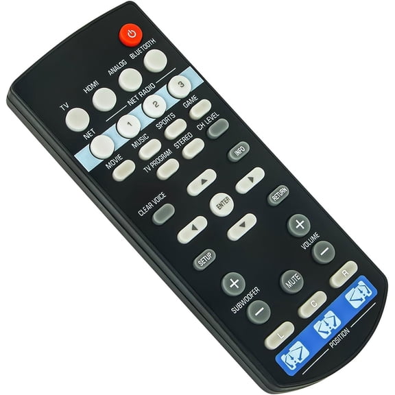 FSR86 Replacement Remote Control Commander fit for Yamaha Sound Bar SRT-1500 SRT-1500BL YSP-1600 YSP-1600BL