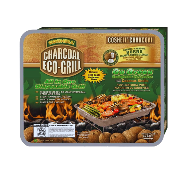 FSSTAM All in One Disposable Charcoal Grill Kit Charcoal Stand Grill