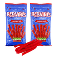 thumbnail image 1 of FSSTAM Original Red Twists Vines Chewy Licorice Candy, Fat Free Treats Party Favors Stocking Basket Stuffers Birthday Christmas Holiday Valentines, 5.5 oz Bags, 2 Pack(with Exclusive FSSTAM Booskie), 1 of 7