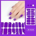 thumbnail image 1 of FSTDelivery 16 Semi Cured Gel Nail Strips, Salon Quality Semi-Cured Gel Press On Nails Stickers Strengthening Quick DIY Nail Art Manicure Kits for Women at Home, Christmas Birthday Gift, 1 of 2