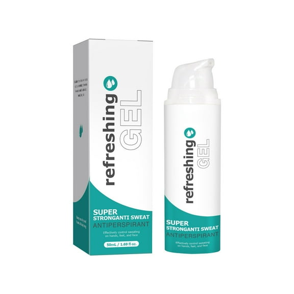 FSTDelivery Antiperspirant and Deodorant for Men and Women, Anti-Perspirant Clear Gel, Fights, 72-Hour Sweat Protection, 50ml, Clearance