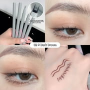FSTDelivery Beauty&Personal Care on Clearance! Eyeliner Pen Is Very Thin, And The Sleeping Silkworm Goes Down To The Gel Pen. Two Pairs Of Under Claw Eyelash Pens 3ml Holiday Gifts for Women