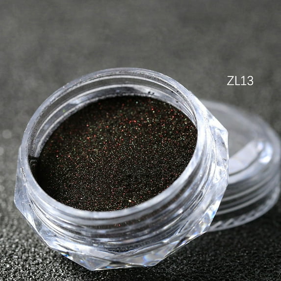 FSTDelivery Chrome Nail Powder, Super Metallic Effect Chrome Powder for Nails,Mirror Glitter White Pearl Pigment Dust Kit for Gel Polish Nail Art Decoration Manicure Nail Supplies, Gift for Women, B