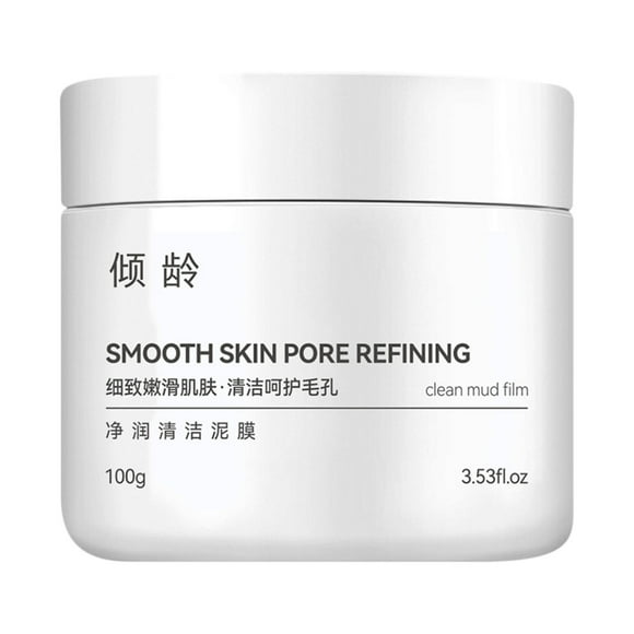 FSTDelivery Cleaning Mud Mask, Smooths Skin Pore Refining Mask,Cleaning Mud Mask, Soothing Massage Cleaning Mud Film, Moisturise Skin Create Soft And Smooths Skin 100g, , Cruelty Free