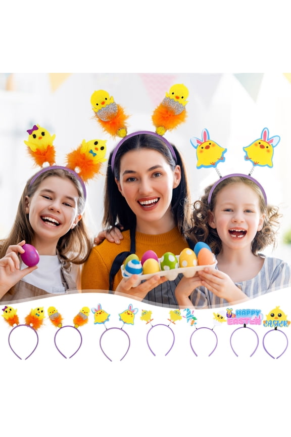 Cute Easter Bunny Ears Headband, Easter Bunny Hair Accessories for Women Girlfriend, Rabbit Hearwear Hair Hoop for Party Supplies, Rabbit Costume for Easter Day, F