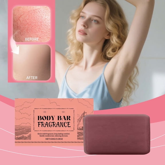 FSTDelivery Daily Luxury Bath Soap Bar, Plant-Based Body Cleanser with Lasting Fragrance, Gently Removes Dirt While Locking in Moisture, for All Skin Types, Elevates Your Routine