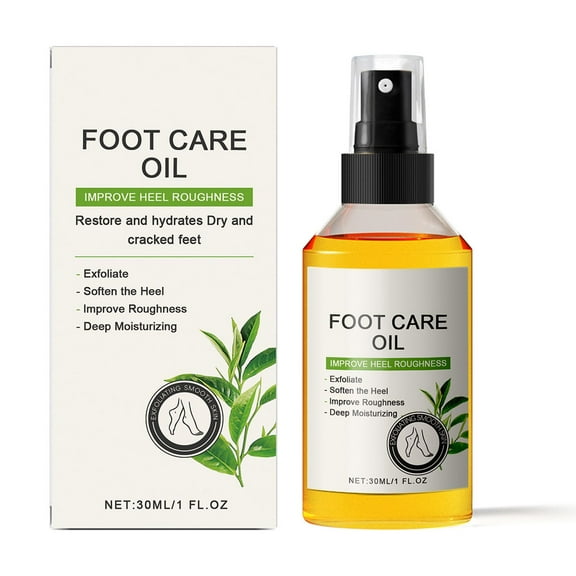 FSTDelivery Up to 50% Off!Foot Care Oil Foot Oil For Dry Cracked Feet Foot Cream For Dry Feet Deeply Moisturizes And Relieves Dry Feet 30ml, Gifts for Women