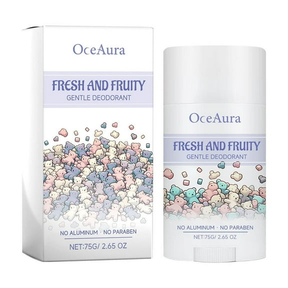 FSTDelivery Up to 50% Off! Fresh Natural Deodorant For Kids Teens Aluminum Free Paraben Free Deodorant Burst 75g Christmas Gifts for Women