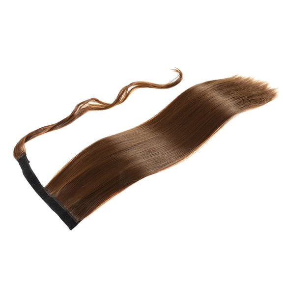 FSTDelivery Deep Wave Lace Front Wigs Human Hair, Europe And The United States Fashion Ponytail Wig Strap-on Ponytail Wig Female Long Straight Hair, Human Hair Wigs for Black White and Elderly Women
