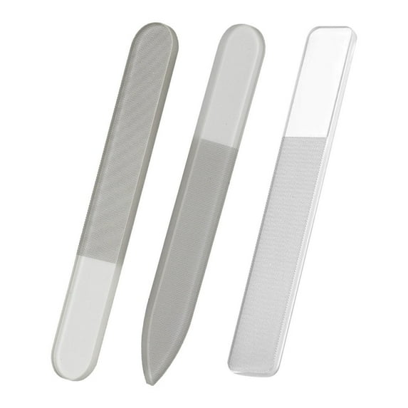 FSTDelivery Glass Nail File Nail Polish Grinding And Rubbing Nail Polish Glass File Nail Tool, Polish and Smooth Nail Edge Nail Filer for Pregnant Woman and Girls, for Plastic Gundam Models