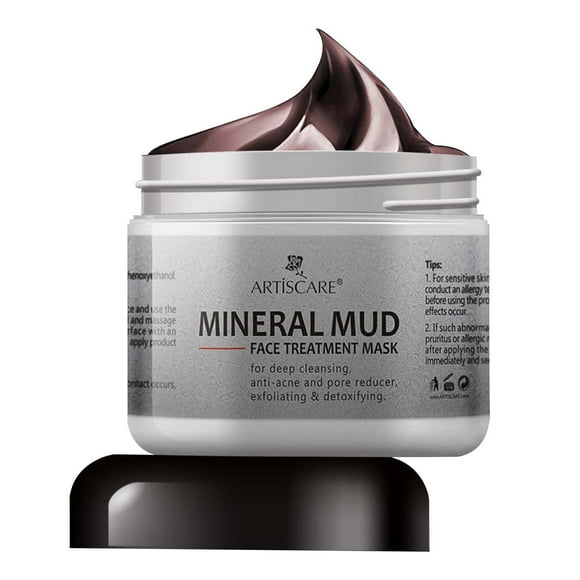 FSTDelivery Mineral Mud Mask for Face and Body - Spa Quality Pore Reducer for Acne,Blackheads & Oily Skin,Natural Skincare for Women,Men - Tightens Skin for A Healthier Complexion,Clearance