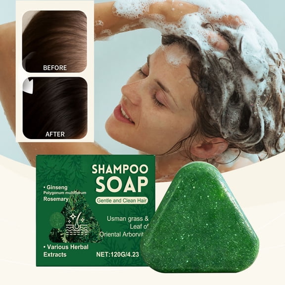 FSTDelivery Moisturizing Shampoo Bar for Dry Hair, Hydrating Solid Shampoo Soap, Gentle Cleansing & Nourishing, Sulfate-Free & Paraben-Free, for All Hair Types, 120g