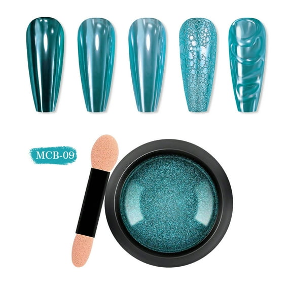 FSTDelivery Nail Stuff for Beginners, Canned Painted High-density Mirror With Hooked Edges And Super Shiny Nail 0.5g, DIY Nails at Home, Nail Supplies, Christmas Birthday Gifts for Women