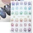 thumbnail image 1 of FSTDelivery Nail Stuff for Beginners, Nail Art Stickers For Women Three-dimensional Lasers Colorful Flame Glue Nail Stickers DIY Nail Decoration, DIY Nails at Home, Christmas Birthday Gifts for Women, 1 of 3