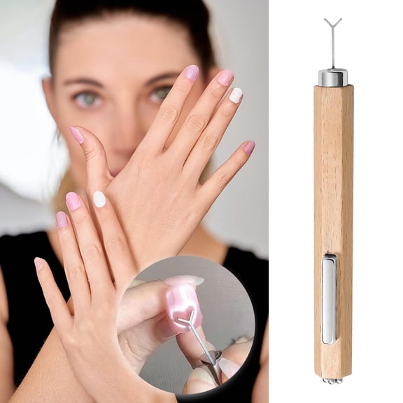 FSTDelivery Nail Stuff for Beginners, Nail Care Stick+nail Protection And Tanning Gloves Combination Set, DIY Nails at Home, Nail Supplies, Christmas Birthday Gifts for Women