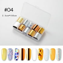 FSTDelivery Nail Stuff for Beginners, Nail Star Sticker Boxed Transfer Sticker Colorful Laser-, Paper, DIY Nails at Home, Nail Supplies, Christmas Birthday Gifts for Women
