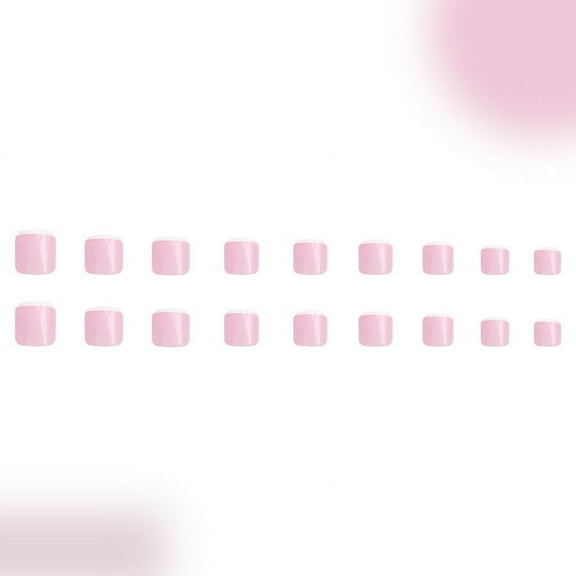 FSTDelivery Nail Stuff for Beginners, White Border Flower Nail Kit 24PSC, DIY Nails at Home, Nail Supplies, Christmas Birthday Gifts for Women