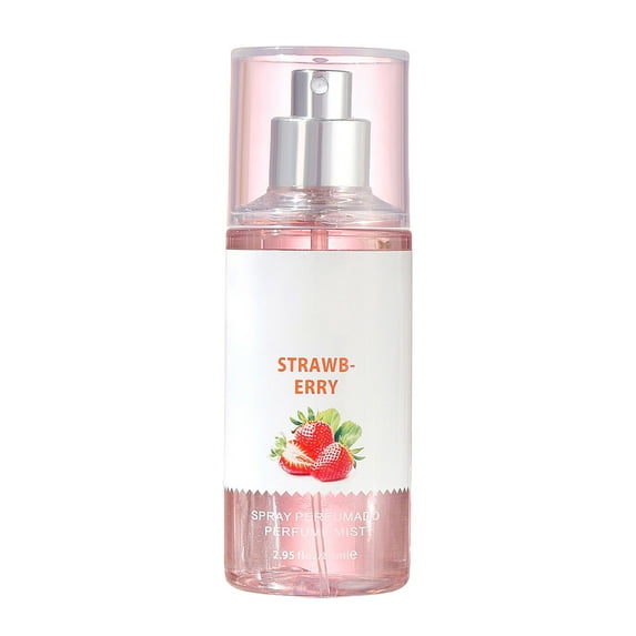 FSTDelivery Vanilla Coconut Perfume, Vanilla Skin Perfume, Vanilla Coconut Body Spray, Long-Lasting Fragrance Spray for Women, Vanilla Skin Body Mist,Vanilla Hair & Body Perfume Spray, (Strawberry)