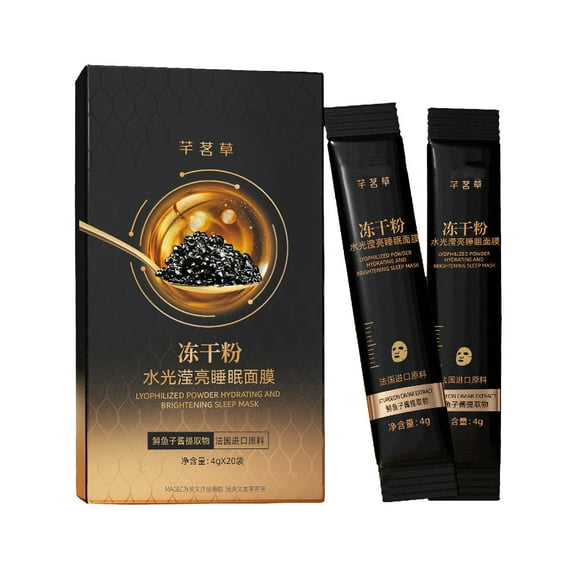 FSTDelivery Water Sleeping Mask: Korean Overnight Mask,Squalane,Probiotic-Derived Complex,Hydrate,Barrier-Boosting,Visibly Smooth and Brighten,Controlling Oil and Refining Pores