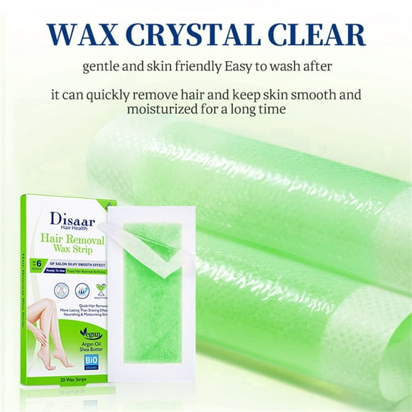 FSTDelivery Wax Strips Hair Removal for Women, Waxing Kit with 30 Pieces Body Waxing Paper for Face, Bikini, Legs, Lip, Eyebrow, Brazilian Wax Kit, Hypoallergenic All Skin Types, Travel Essentials
