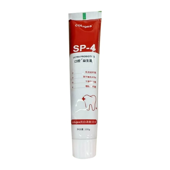 FSTDelivery Whitening Toothpaste for Adults, Probiotic Brightening Toothpaste Whitening Toothpaste Fresh Breath Whitening Toothpaste 100g, Flouride Free, Travel Size Toothpaste Clearance