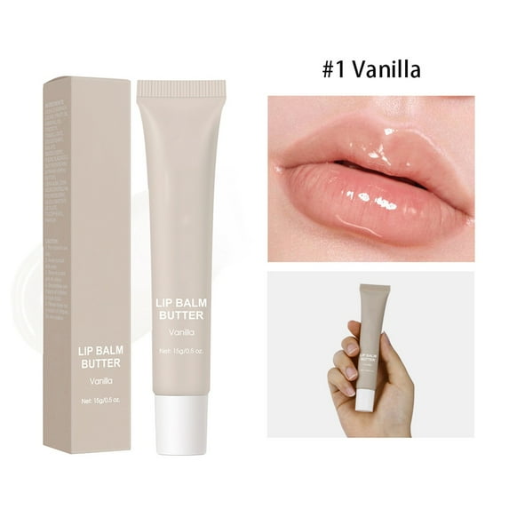 FSTdelivery Summer Butter Lip Balm, Moisturizing Hydrating Natural Lip Care, Rich in Nutrients for Soft Smooth Lips (4 Colors)