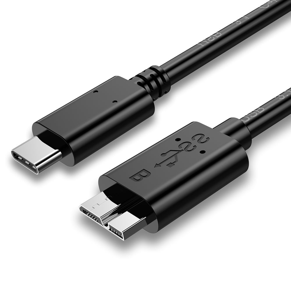 FSU USB C to Micro B 3.0 Cable 5Gbps 3A Fast Data Sync Cord For Macbook