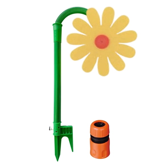 FSXDHPCSGFC Adjustable Garden Water Sprinkler Head With Rotating Nozzle For Efficient Irrigation And Watering System 14 Ft Trampoline Sprinkler Motion Detecting Sprinkler Water Timer for Garden Hose