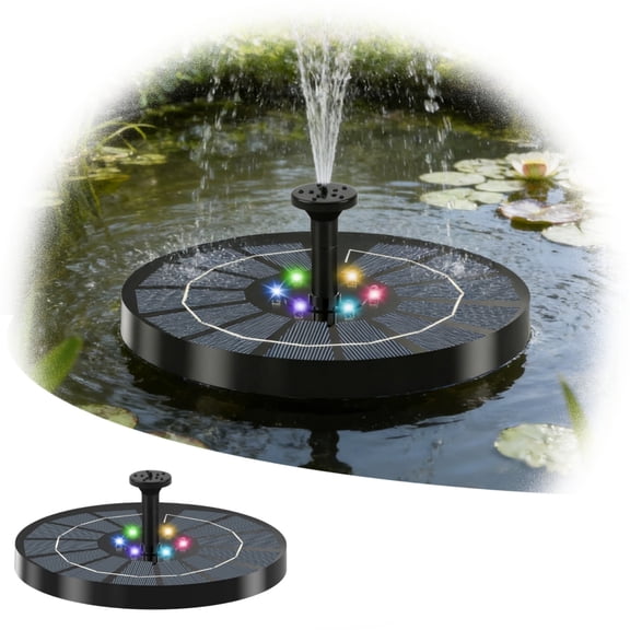 FSXDHPCSGFC Colorful Light Solar Creating A Dreamy Courtyard Scenery Energy Saving And Friendly Fully Enjoy The Beauty 4 Station Sprinkler Timer Automatic Water Timer for Hose Outdoor Kids Sprinkler