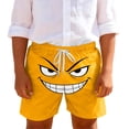 thumbnail image 1 of FSYBOA Boys Shorts, Above Knee Fashion Casual Elastic Wasit Kids Shorts Orange Size 14-16T, 1 of 5