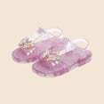 thumbnail image 1 of FSYBOA Girls Jelly Sandals, Holiday Non-Slip Closed Toe Casual Kids Summer Shoes Pink Size 11(Little Kids), 1 of 9