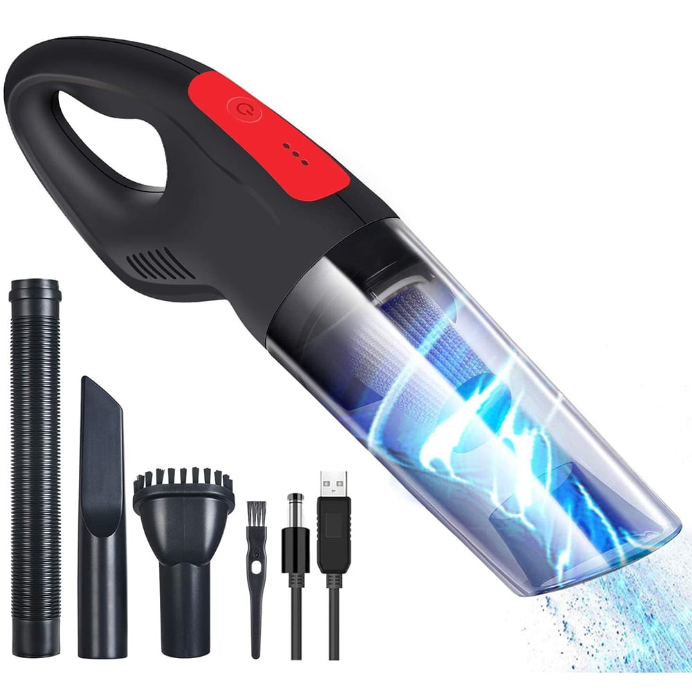 FSYZX Handheld Vacuum Cleaner Portable Cordless Vacuum with Car & Wall Rechargeable Lithiumion