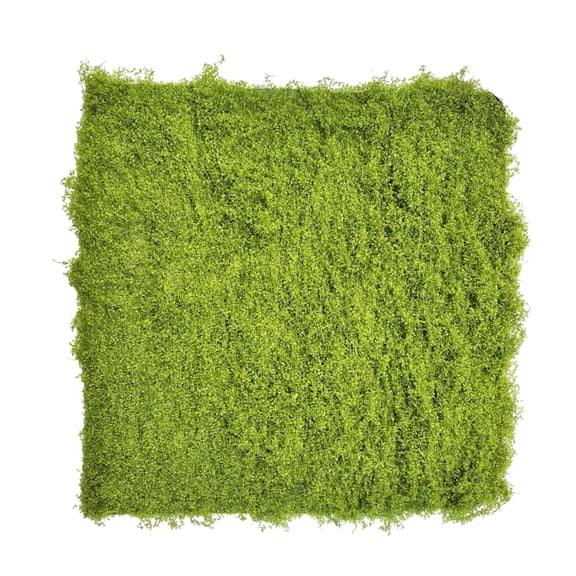 Tifaealis Light Green Artificial Moss - 0.5m x 0.5m for Miniature Landscape Dioramas, Spring-Themed Terrariums & Model Scene Decorations
