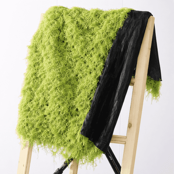 FSZNKJ Light Green Artificial Moss Mat 19.69"x19.69" for Moss Wall Art, DIY Crafts, Potted Plants & Event Decor (80g / 0.18 lbs)