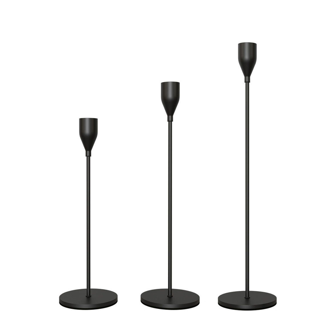 Elements Set of 3 Embossed Metal Patchwork Candle Holders - Walmart.com