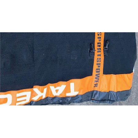 Sportspower FT-3509A 15-Foot Trampoline Enclosure Net, Orange
