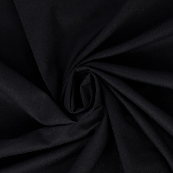 FT Fashion Track 58-Inch Cotton Fabric, 5 Yard, Black