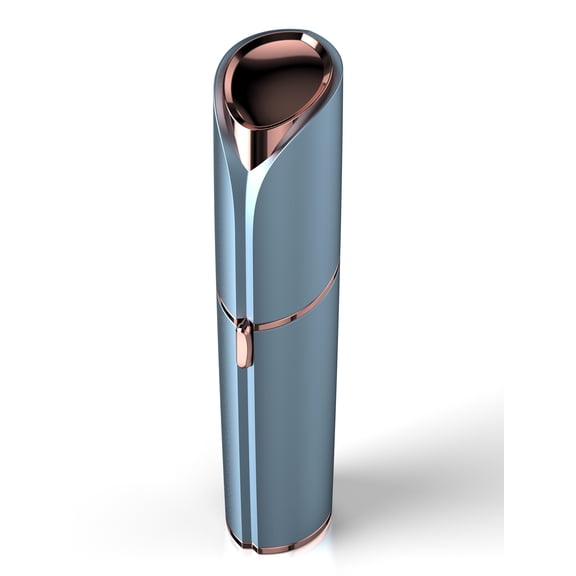 FT Flawless Facial Hair Remover, 18K Rose Gold Plated, Parisian Blue