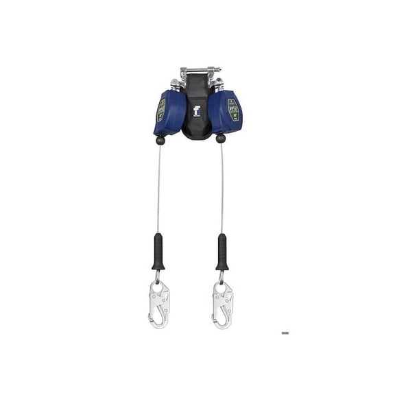 FT-X Self Retracting Lifeline, 8 ft. Length, Quick-Connect, Aluminum, 2 Leg(s) 82808TP1