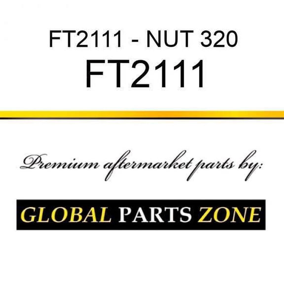 FT2111 - NUT 320/325 - 20X1.5 fits Caterpillar (CAT)