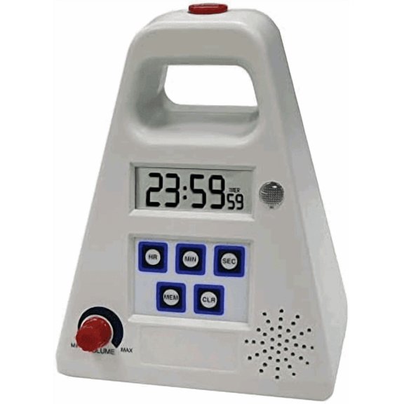FT24-0-3 Large Single Station Digital Kitchen Timer with Volume Control, 24 Hours Unit Range$$Home Decor, Kitchen, & Other