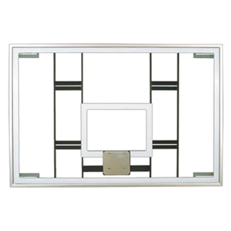 FT241 Tempered Glass 48 X 72 in. Conversion Glass Backboard, Kelly Green