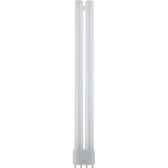 FT24DL/835 Plug-in Twin Tube Compact Fluorescent Lamp, FT 4-Pin, 24 Watts, 1800 Lumens, 3500K Neutral White, 4-Pin (2G11) Base, 120 Volts, 1 Pack