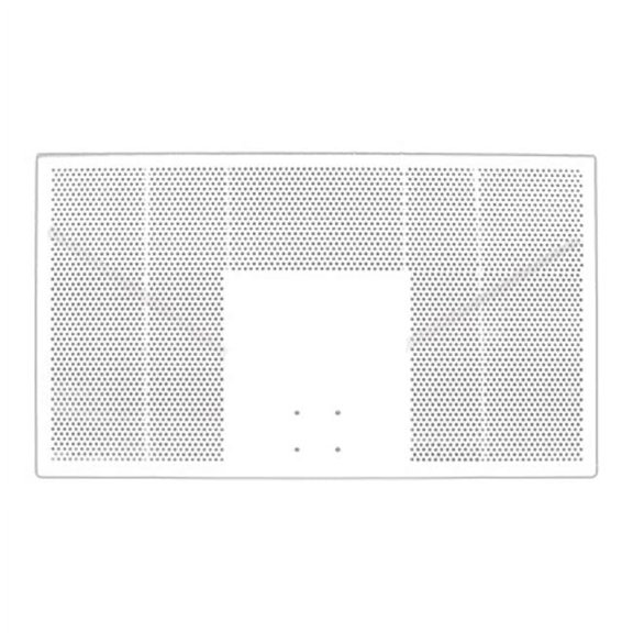 FT267 Aluminum 42 x 72 in. Perforated Aluminum Backboard, Desert Gold