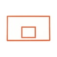 thumbnail image 1 of FT280 Fiberglass 42 x 72 in. Rectangular Fiberglass Backboard, Forest Green, 1 of 1