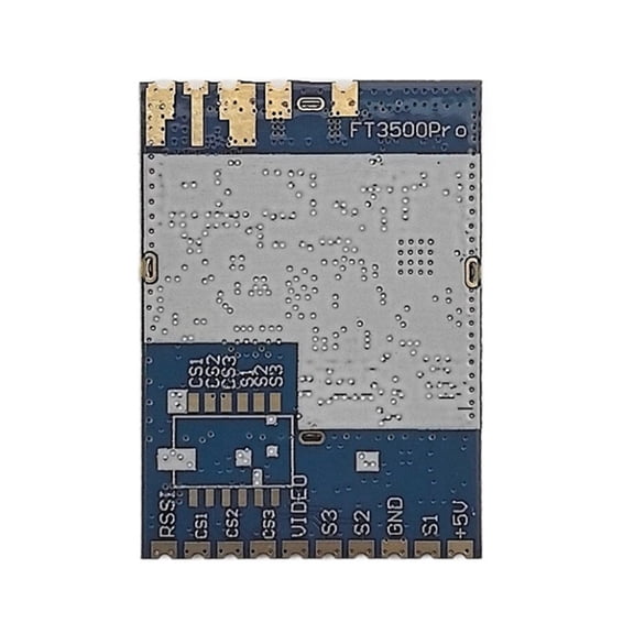 FT3500Pro 3.3G VRX 64CH Analog FPV Video Receiver, Supports RSSI Signal Detection Function Compatable Rush FPV