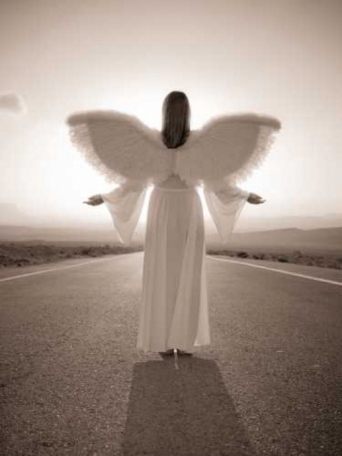 FTBR 1698 Road Angel Canvas Art - Assaf Frank (22 x 28)